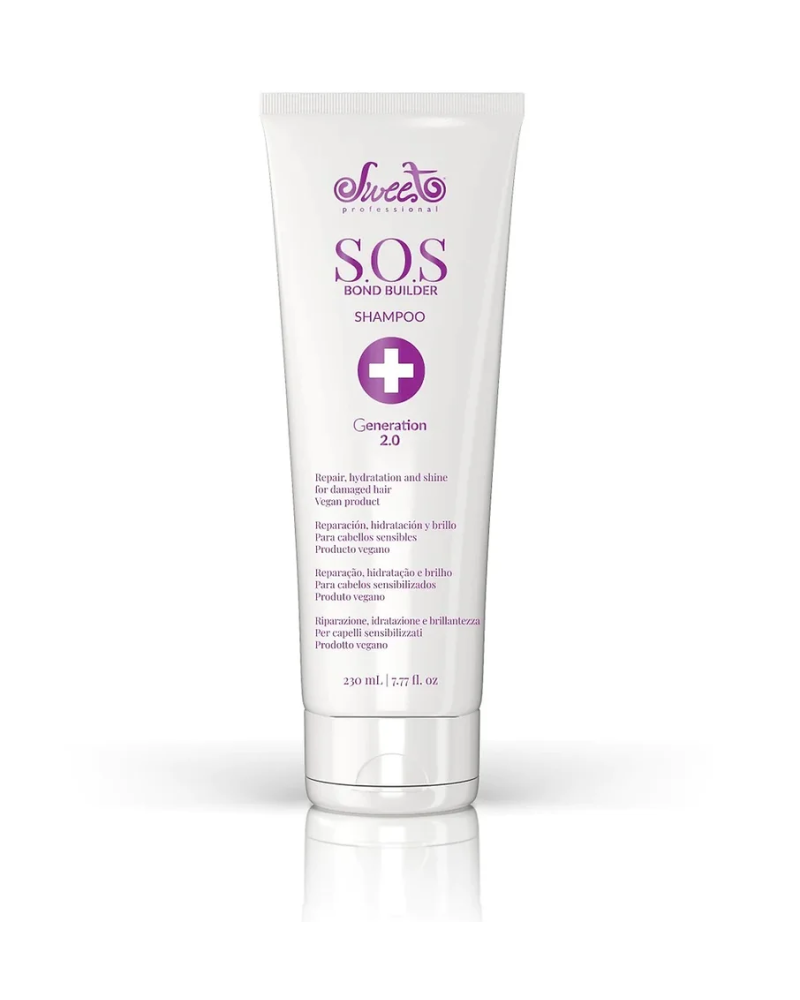 Sweet - SOS Shampoo Bond Builder | S.O.S Shampoo Cuidado en Casa, es un producto complementario para sanar y cuidar tu cabell...