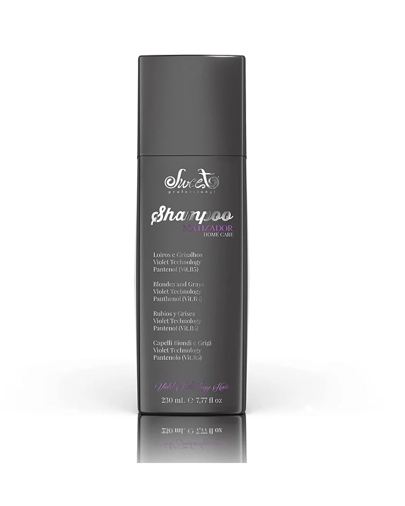 Sweet - Champú Matizador Platinum | Shampoo Matizador Platinum Home Care 230 ml   Ayuda a prolongar el tratamiento de matizac...