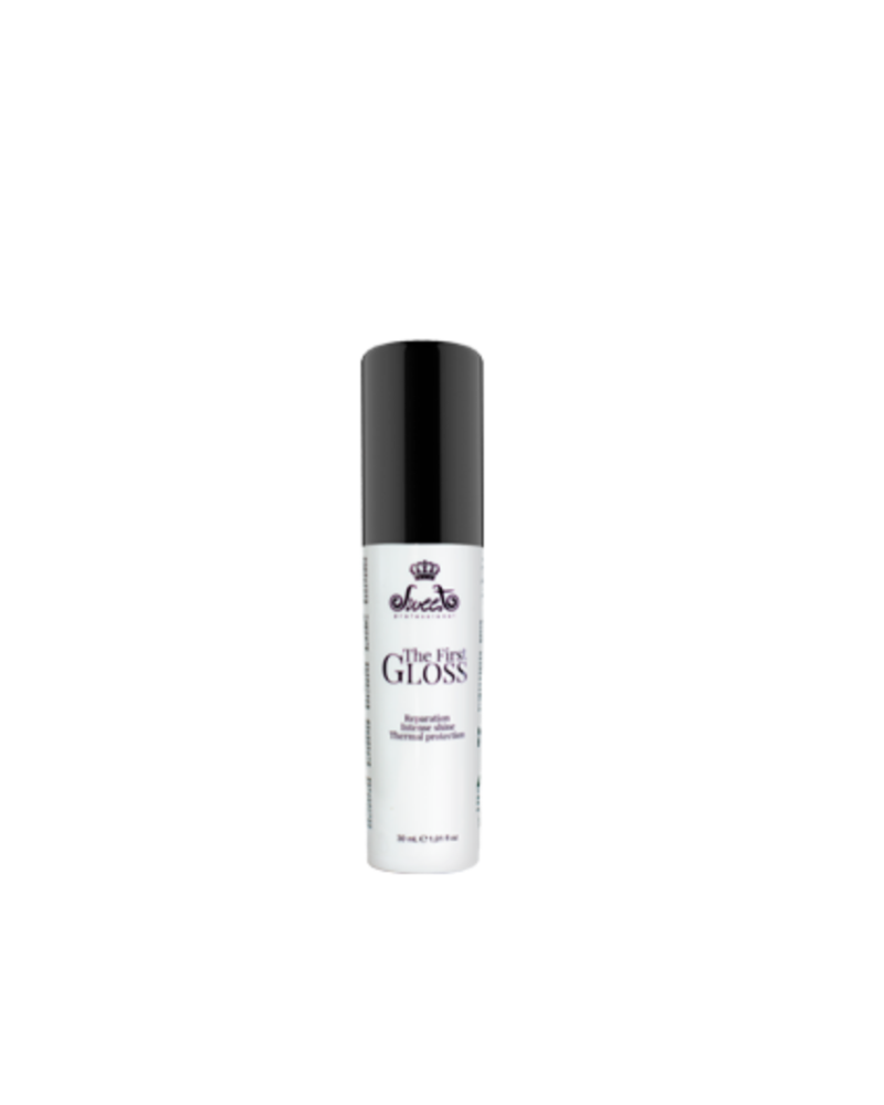 Sweet - The First Gloss Reparación | Gloss The First Home Care 38 Gr   Sellado de puntas abiertas, anti-frizz, brillo intenso...