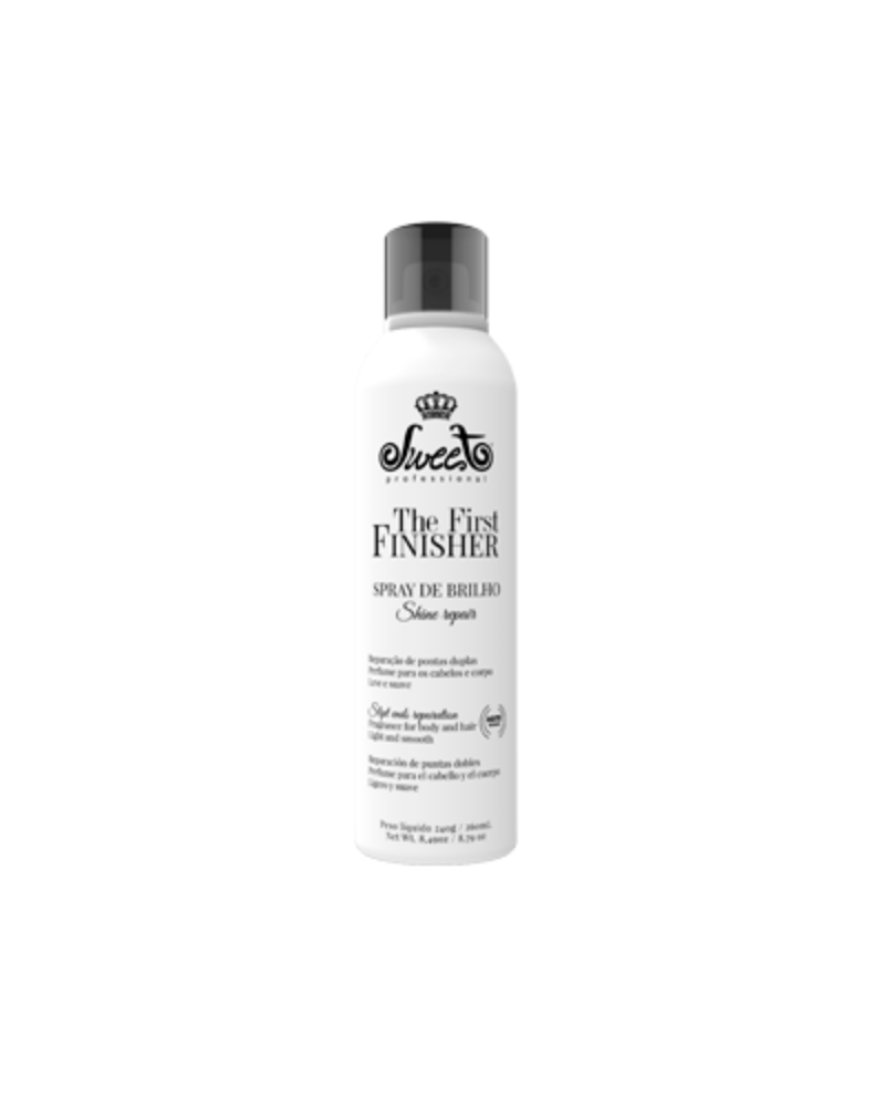 Sweet - The First Finisher - Spray Brillo | Shine Spray The First Home Care 240 ml Perfume finalizador para todos los tipos d...
