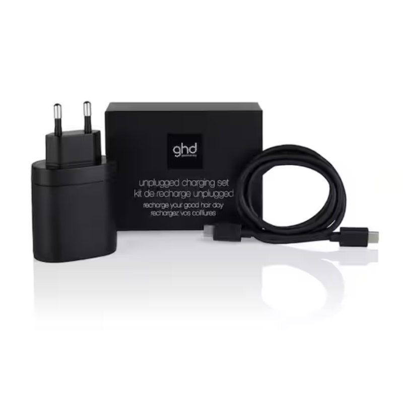 CARGADOR GHD UNPLUGGED | Mantén tu look impecable en todo momento gracias al cargador de repuesto para la plancha de pelo de ...