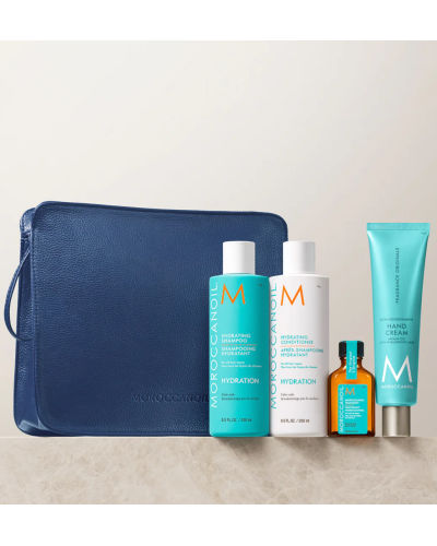 Conjunto De Regalo De Hidratación (Crema De Manos De Tamaño Grande GRATIS) | Disfrute de cuatro superventas con aceite de arg...