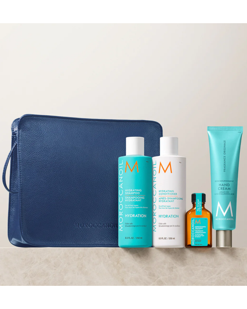 Conjunto De Regalo De Hidratación (Crema De Manos De Tamaño Grande GRATIS) | Disfrute de cuatro superventas con aceite de arg...