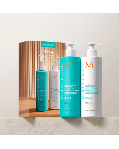 Conjunto De Medio Litro De Acondicionador Y Champú Reparador | Comparado con comprar 2 x 250 ml de cada uno Conjunto de medio...