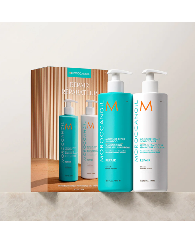 Conjunto De Medio Litro De Acondicionador Y Champú Reparador | Comparado con comprar 2 x 250 ml de cada uno Conjunto de medio...